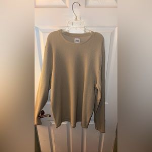 Light Weight Ribbed Sweater.